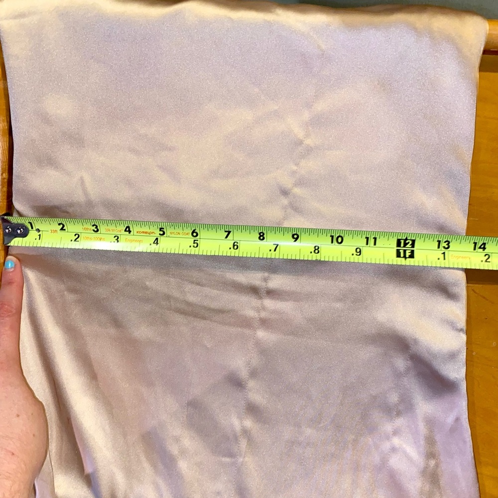 Champange White Fox One Shoulder Dress Size Small - Picture 7 of 7